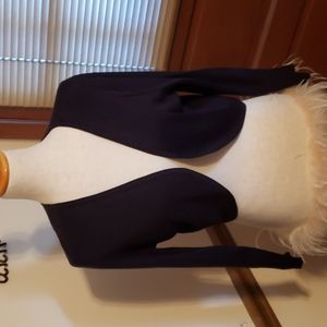 Talbots shrug, silk & cotton